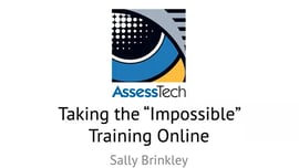 taking the seemingly impossible training online webinar cover image