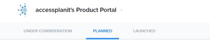 accessplanit's product portal