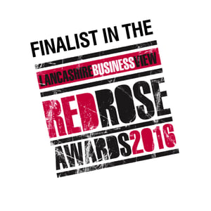 Finalist in the lancashire business view red rose awards 2016 logo