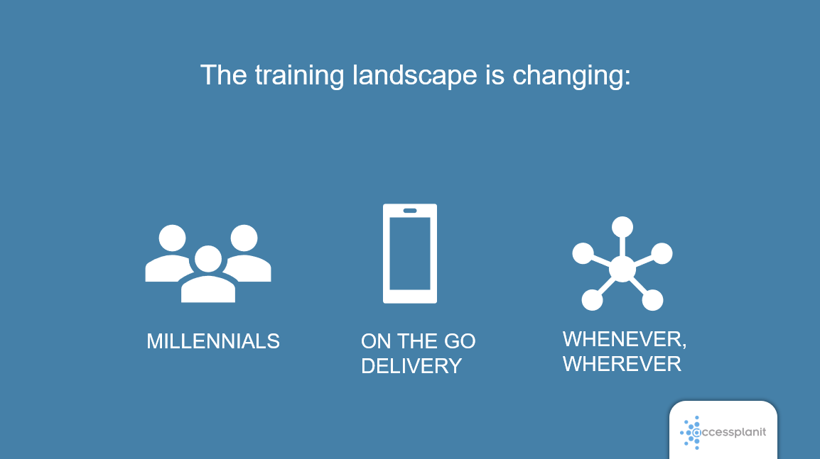 The training landscape is changing