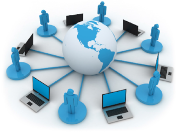 Global learning delivery through network of clients and online portals