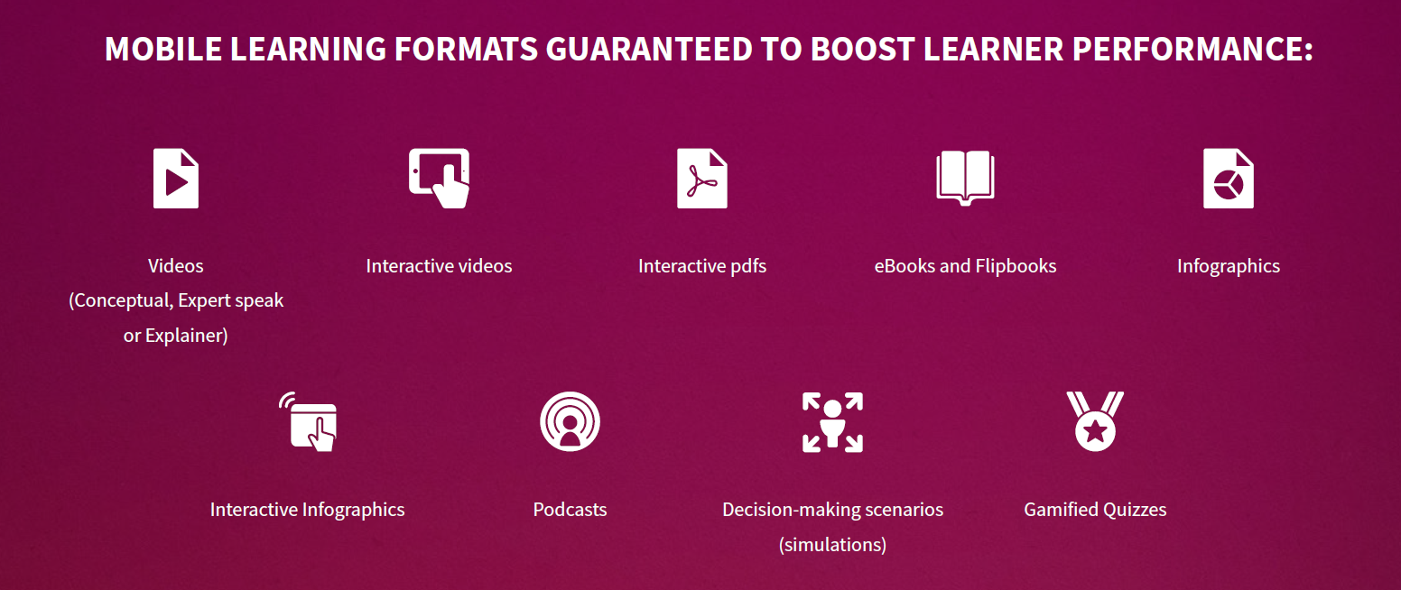 Mobile learning stats from Docebo