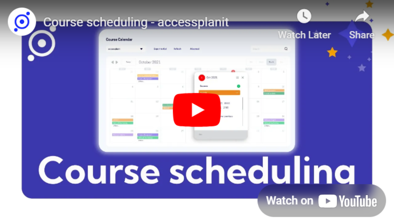 Course scheduling YT thumbnail