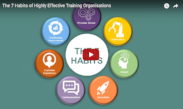 7 habits of highly effective training organisations webinar cover image