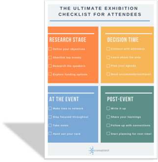 Exhibition Checklist for Attendees