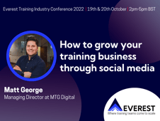matt george how to grow your training business through social media
