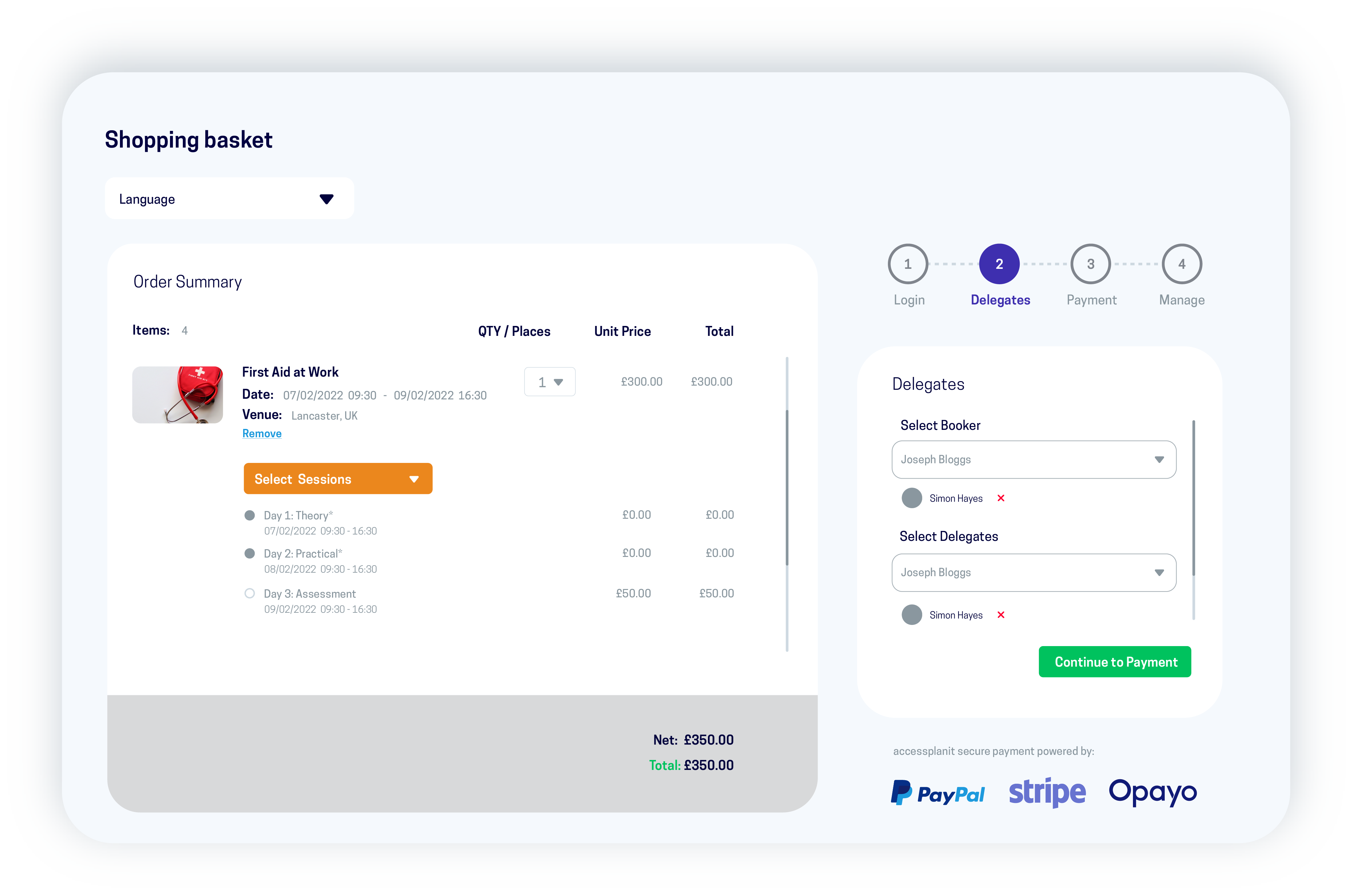 accessplanit registration process