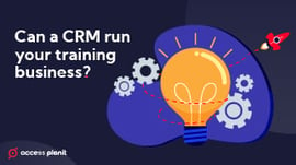 CRM vs training management system front cover