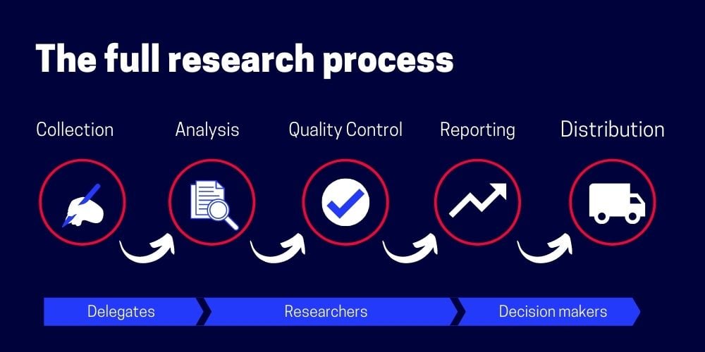 The full research process