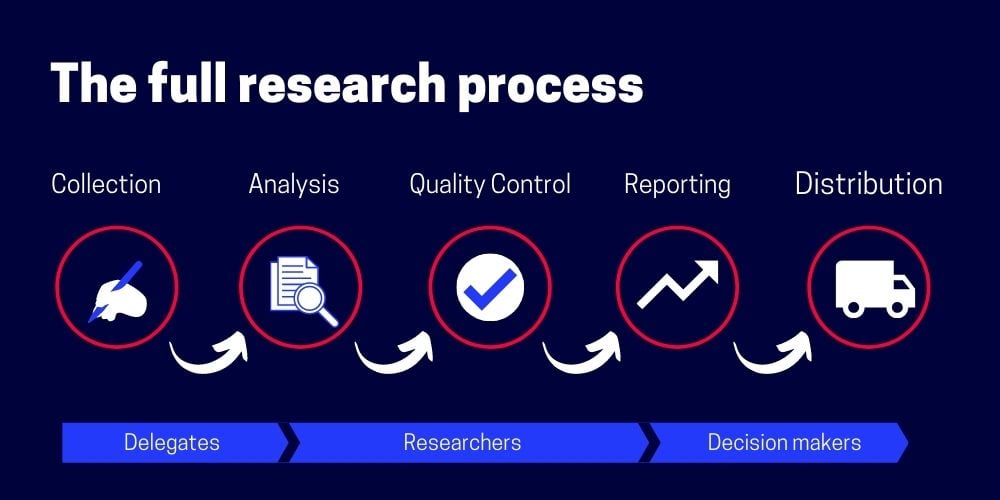 The full research process