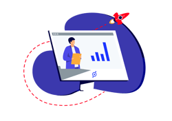 access_planit_computer_screen_with_chart_illustrations