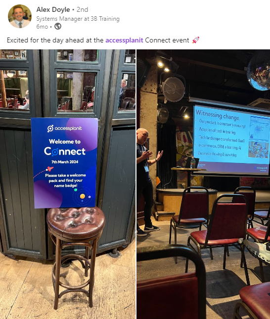 alex doyle linkedin connect post