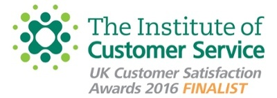 Institute of Customer Service Customer Satisfaction Awards Finalist Logo