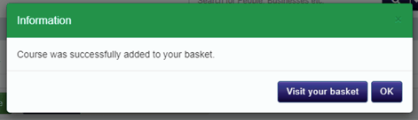 visit basket button