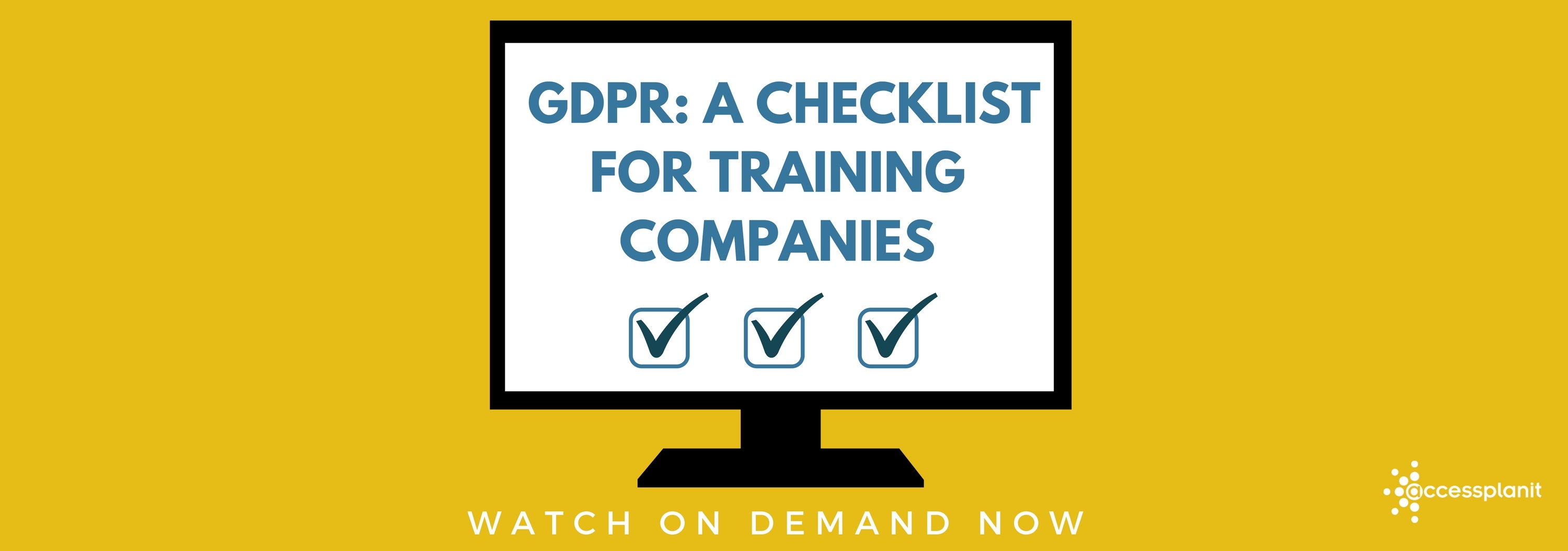 GDPR webinar - watch on demand