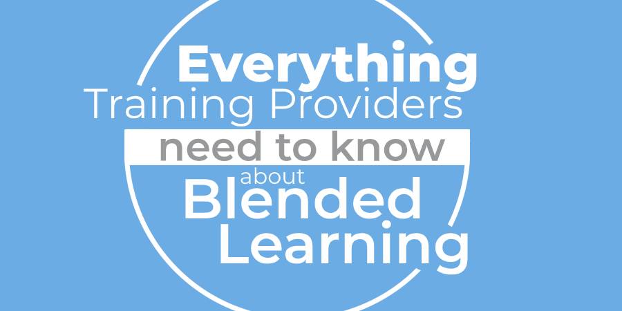 what is blended learning visual diagram