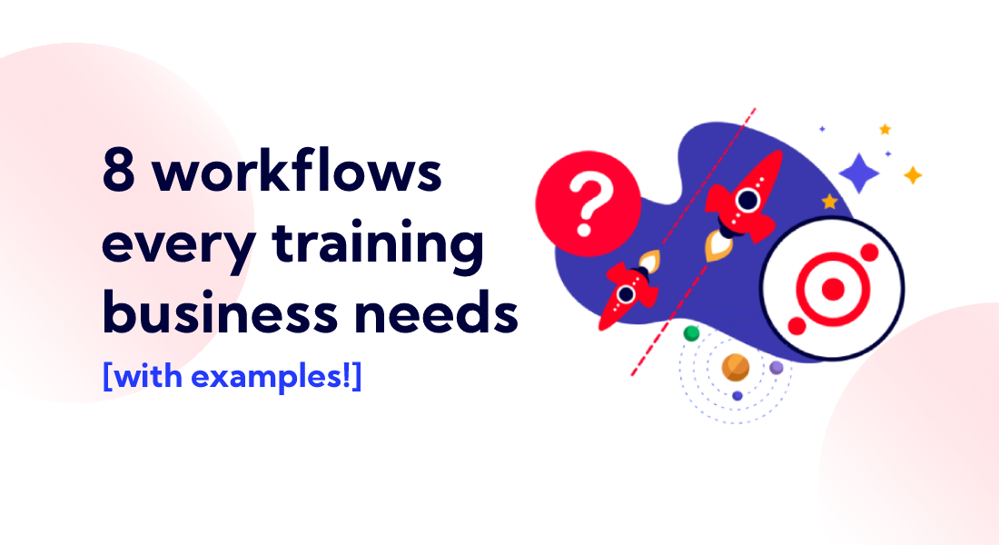 8 workflows every training business needs cover graphic