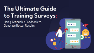 The ultimate guide to training surveys graphic